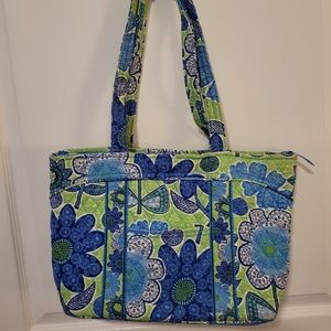 Vera Bradley Daisy Doodle Mandy Purse